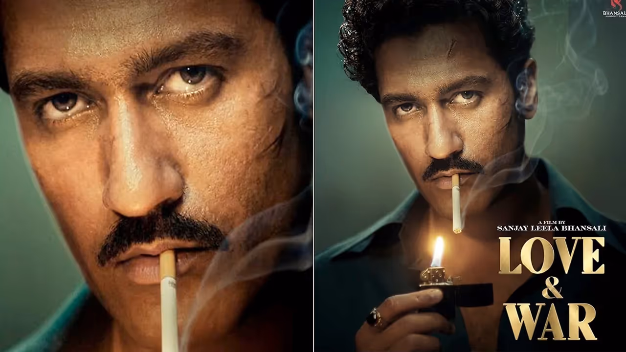 Vicky kaushal Love & war Poster out Vicky kaushal Love & war Poster out