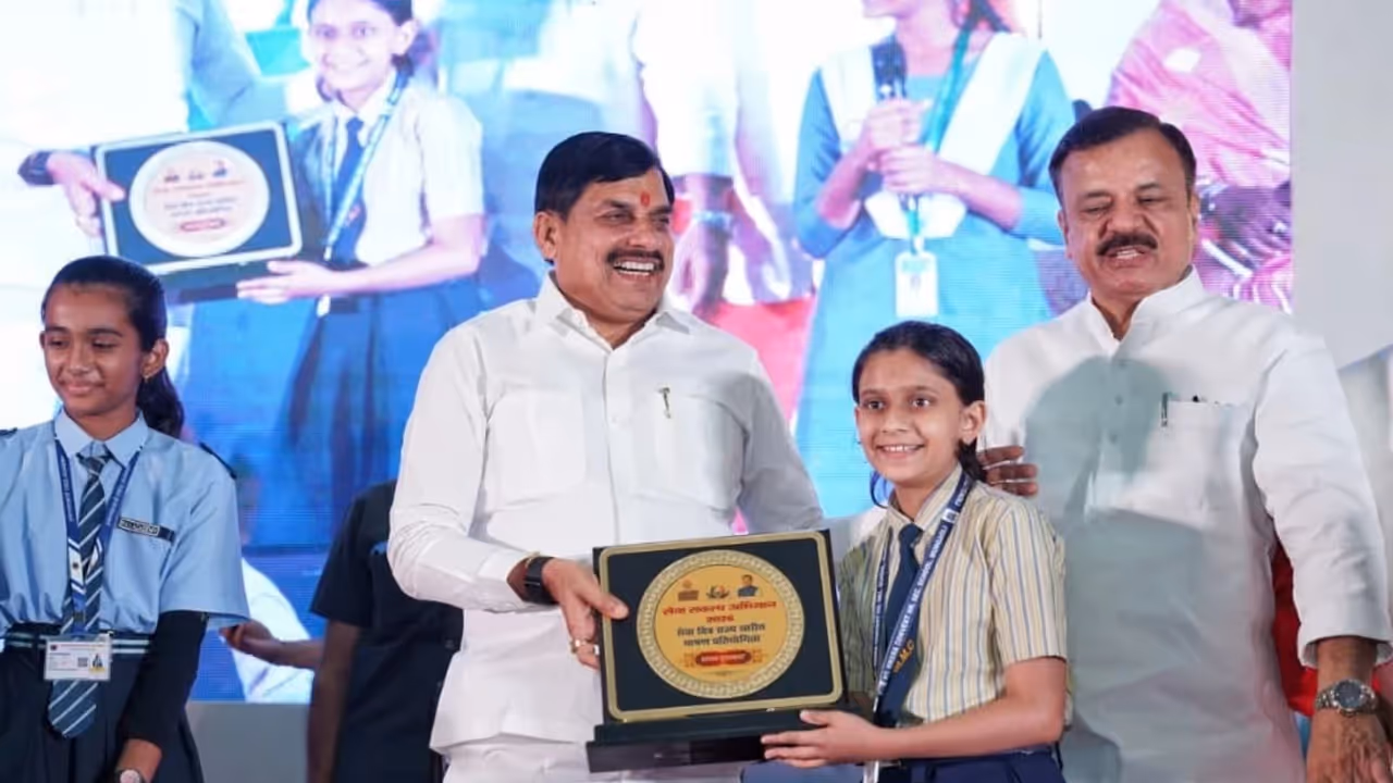 mp mere sapno ka bharat 50 lakh students cm mohan yadav award mp mere sapno ka bharat 50 lakh students cm mohan yadav award