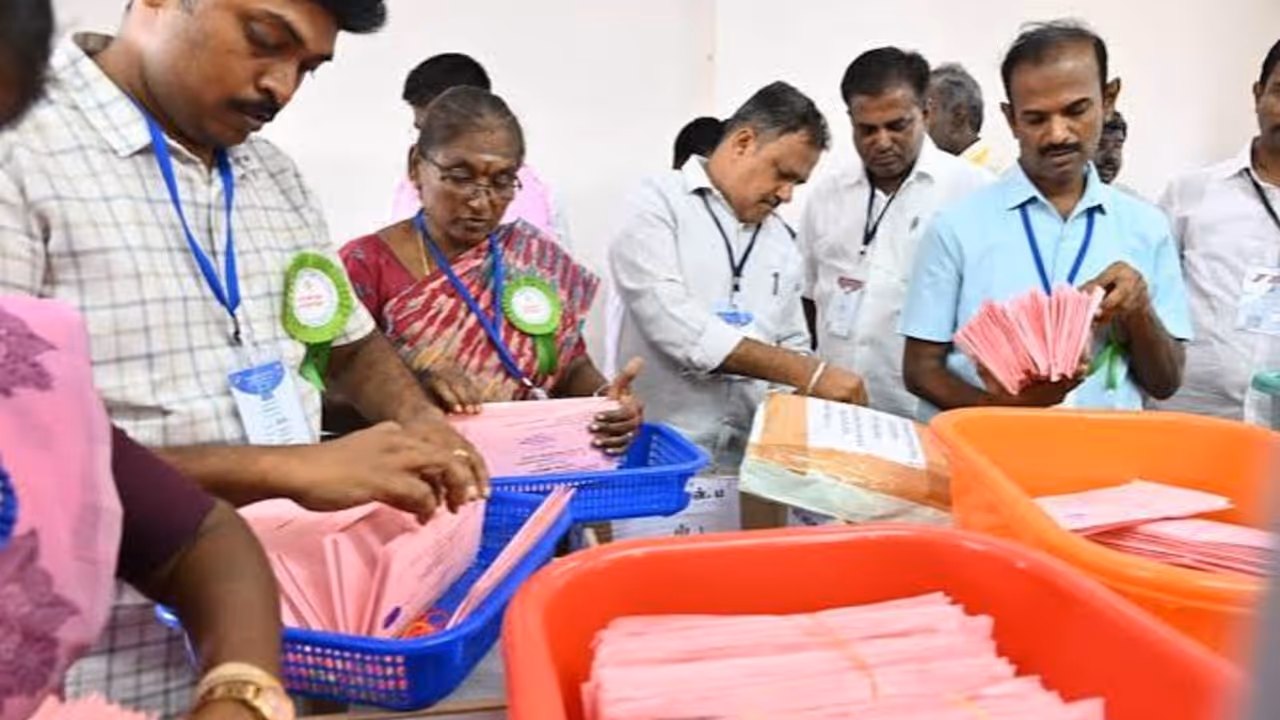 by election results 2026 bjp tvk nandigram rejinagar nagaon live counting by election results 2026 bjp tvk nandigram rejinagar nagaon live counting