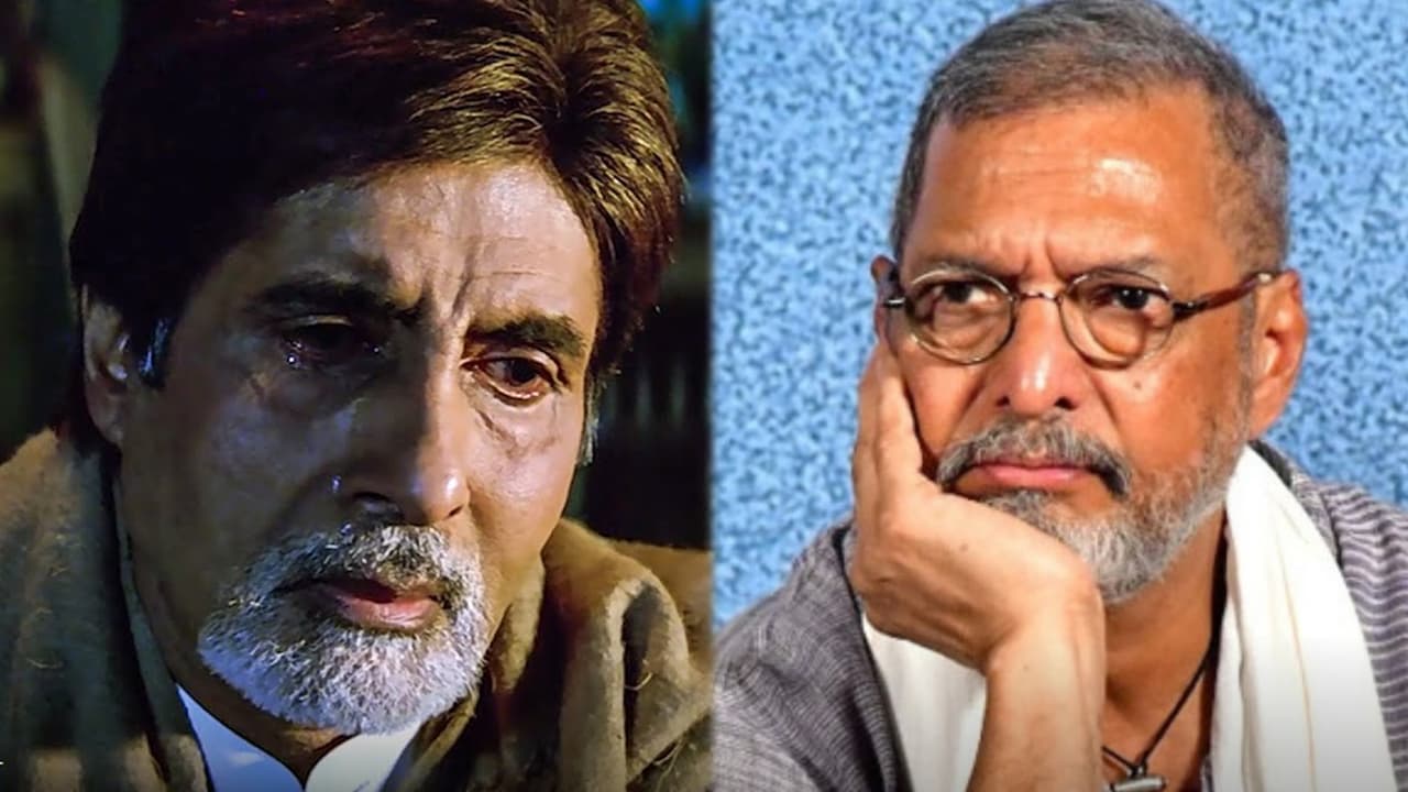 Amitabh Bachchan Remembers Nana Patekar Amitabh Bachchan Remembers Nana Patekar