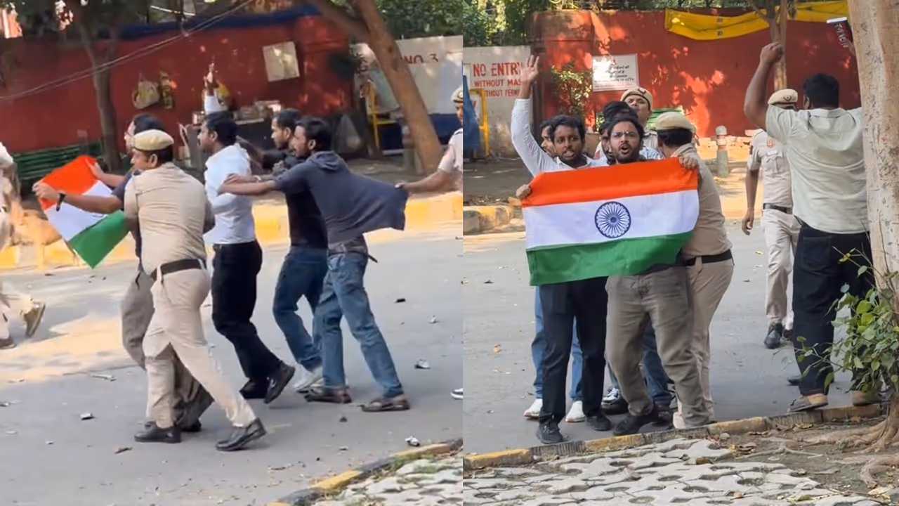 Cjp protestors detained jantar mantar Cjp protestors detained jantar mantar