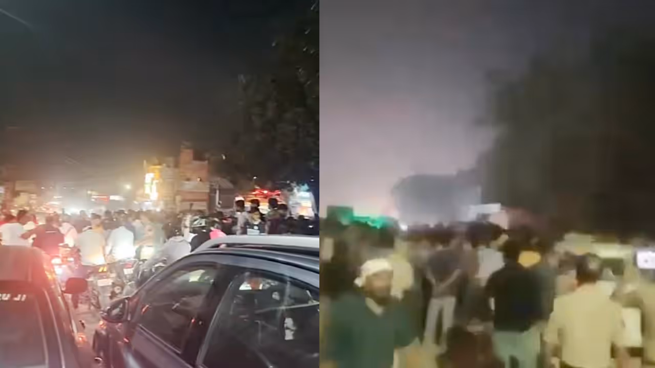 Gurugram Power Crisis Residents Protest After 24 Hour Outage and Water Shortage Gurugram Power Crisis Residents Protest After 24 Hour Outage and Water Shortage