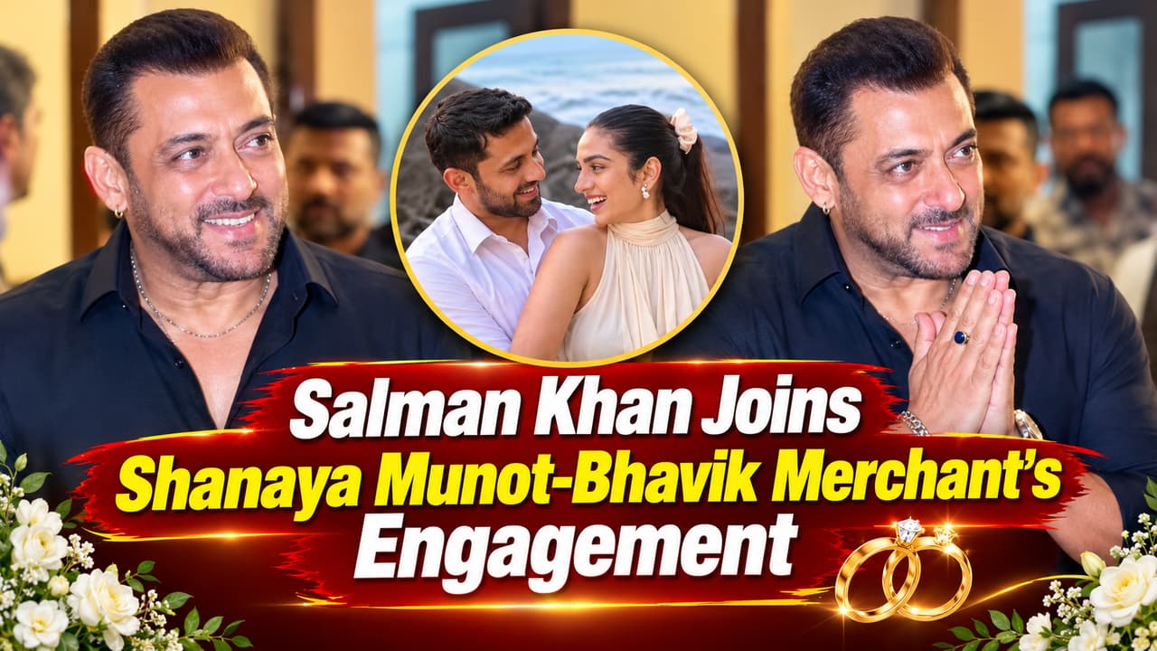 Salman Khan at Shaina NC’s Daughter’s Engagement Salman Khan at Shaina NC’s Daughter’s Engagement