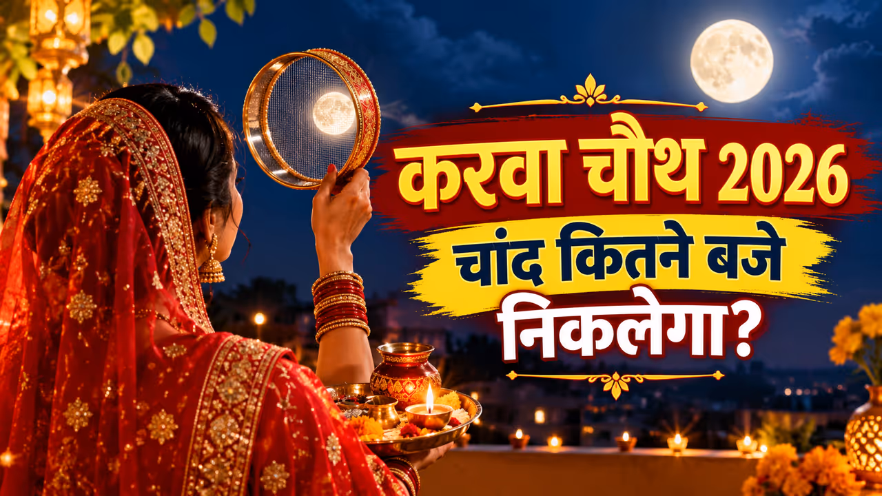 Karwa Chauth Moonrise Time in My City 2026 Karwa Chauth Moonrise Time in My City 2026