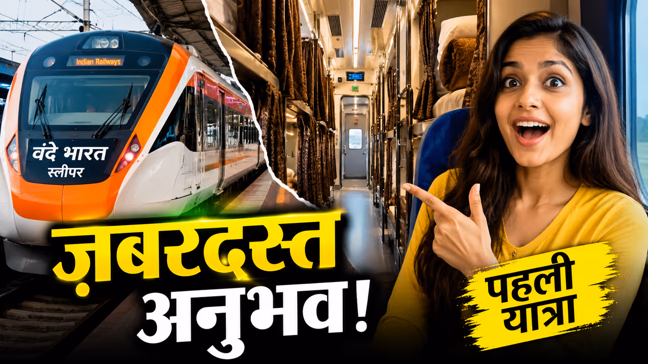 vande bharat sleeper train viral video woman first travel experience indian railways cleanliness vande bharat sleeper train viral video woman first travel experience indian railways cleanliness