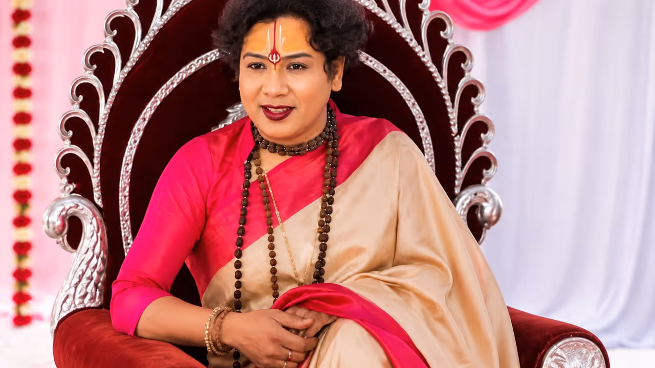 Transgender Leader Sanjana Nand Giri Transgender Leader Sanjana Nand Giri