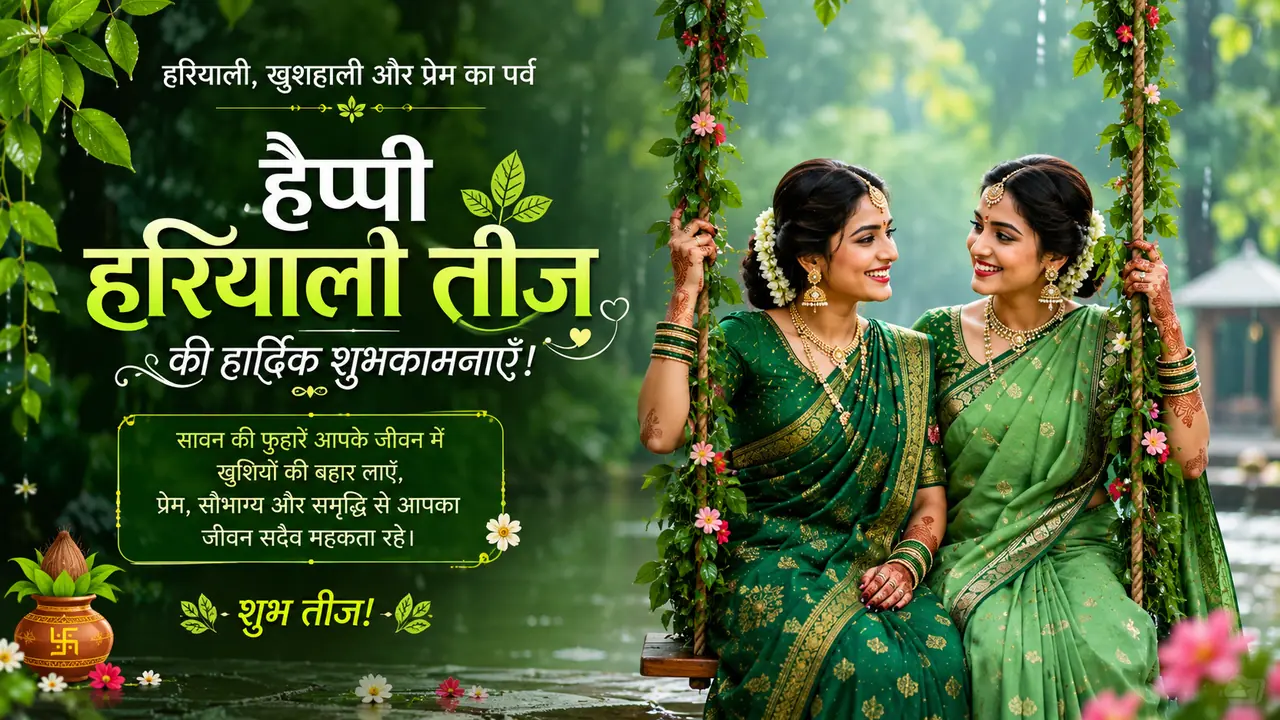 Happy Hariyali Teej 2026 Happy Hariyali Teej 2026
