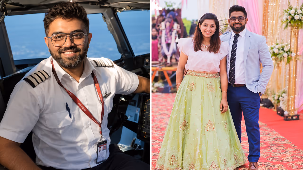 Captain Smit Machchhar Wife Sonal Machchhar Captain Smit Machchhar Wife Sonal Machchhar