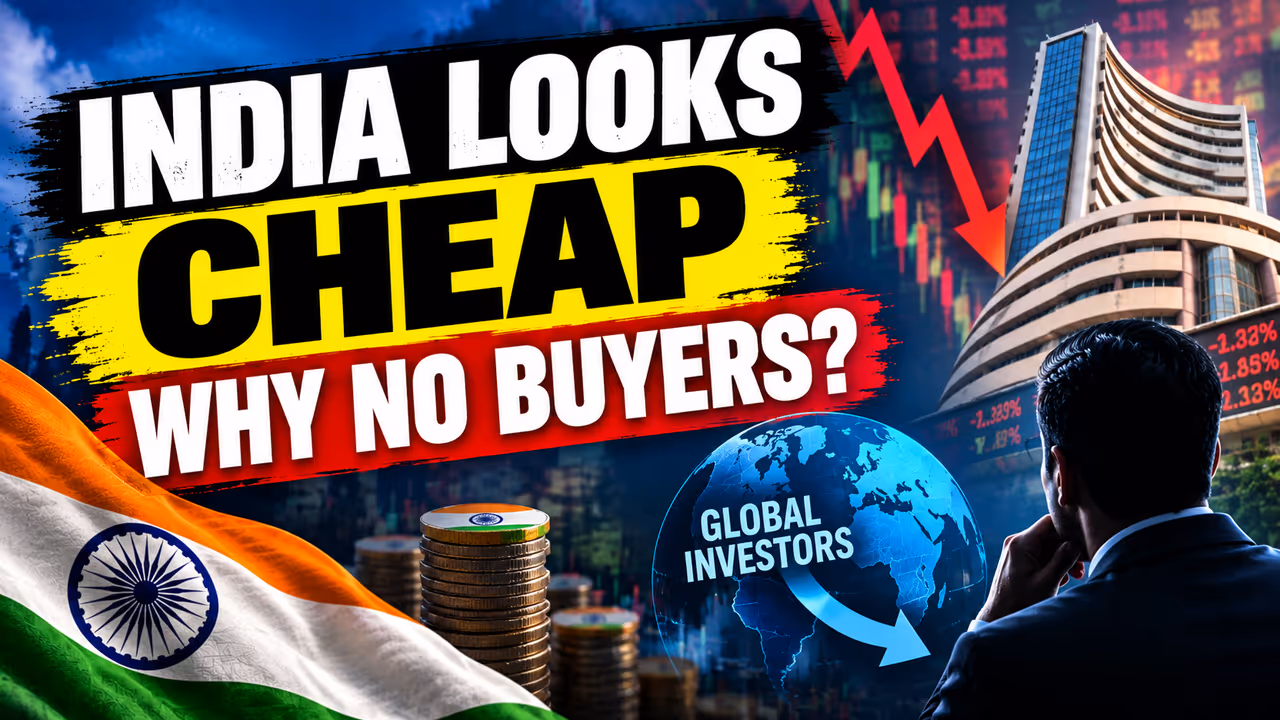 India Looks Cheap Again. So Why Are Global Investors Still Selling? India Looks Cheap Again. So Why Are Global Investors Still Selling?