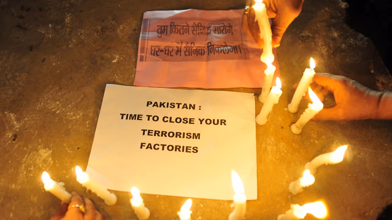 Protest following Uri attack