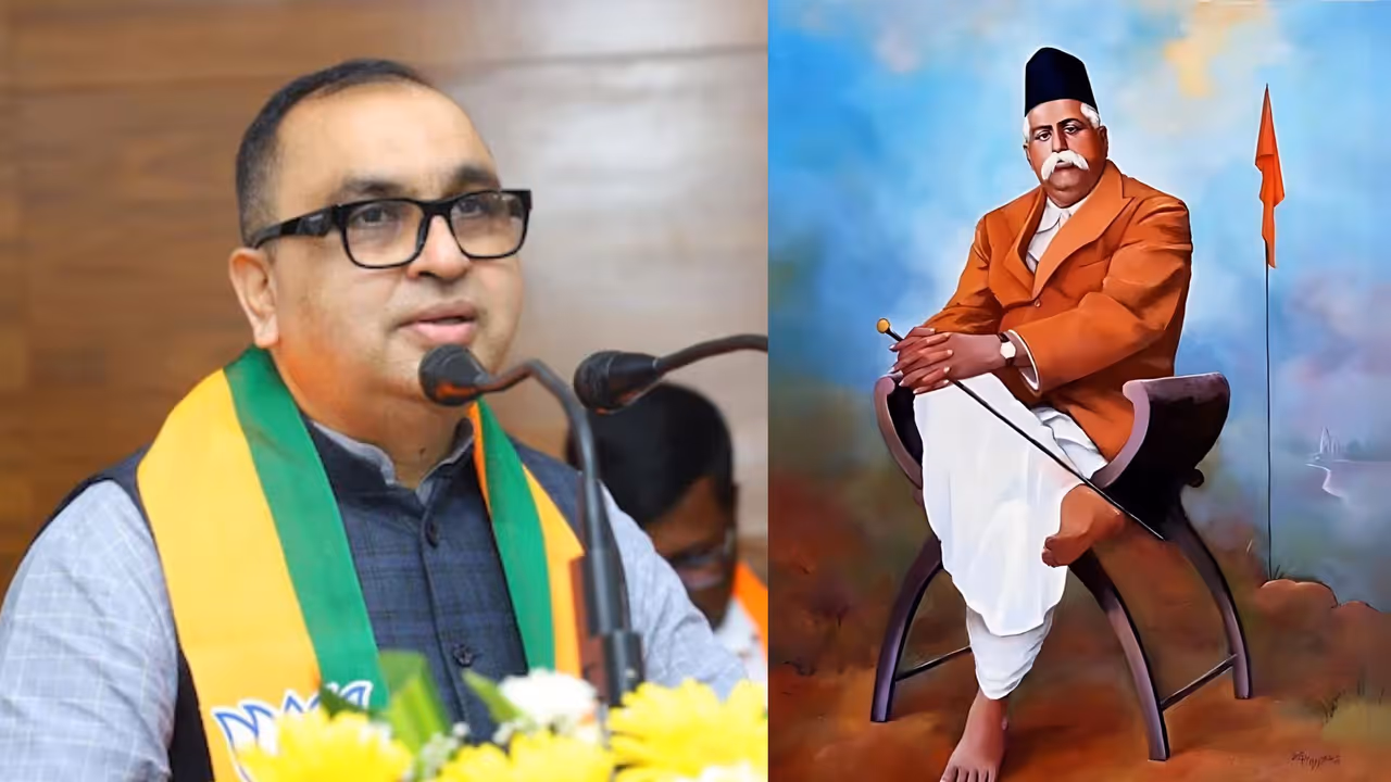 Bharat Ratna for RSS Founder BJP Jamal Siddiqui Demands 