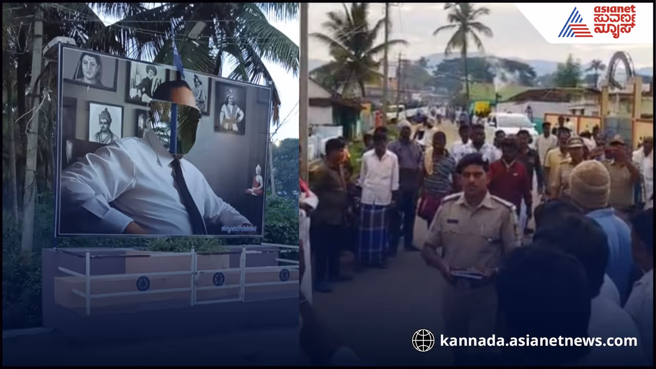 Buddha statue vandalized in Chamarajanagar