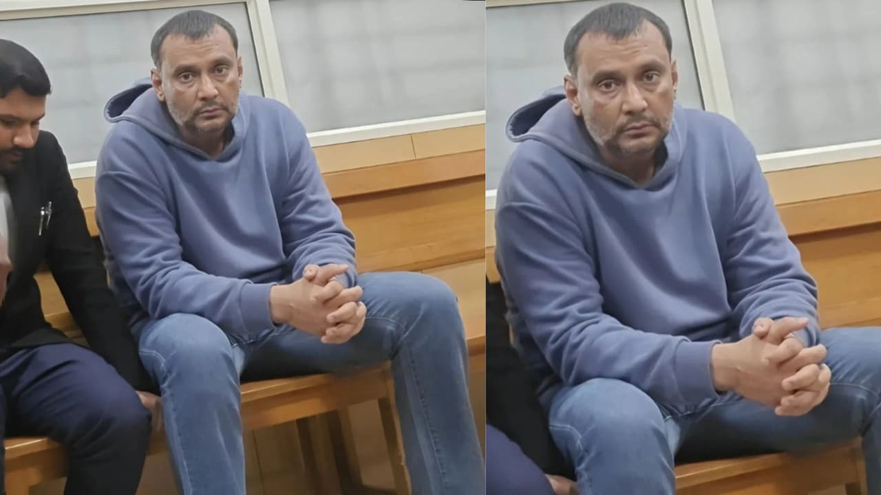 Darshan Thoogudeepa in Court