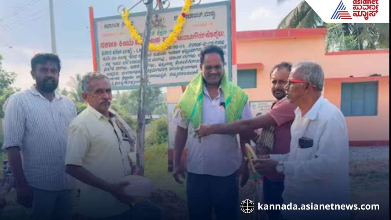 Melukote Teacher's fight for school property