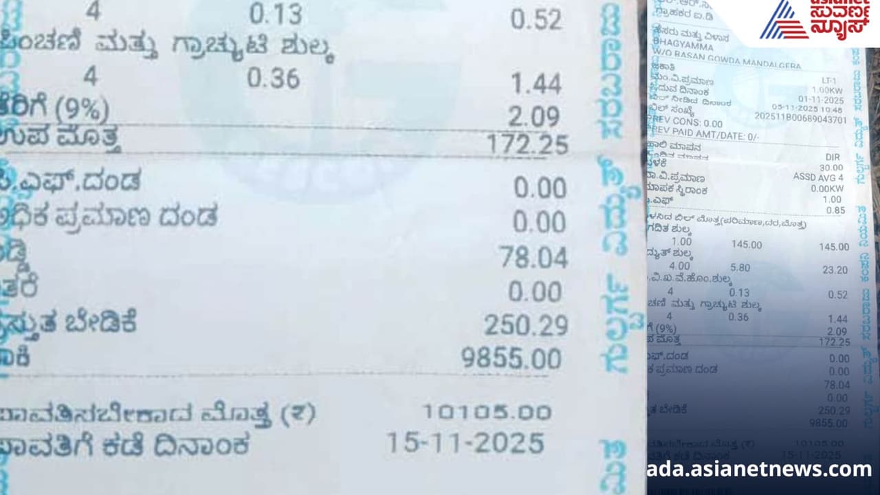 Electricity Bill Shock in Raichur