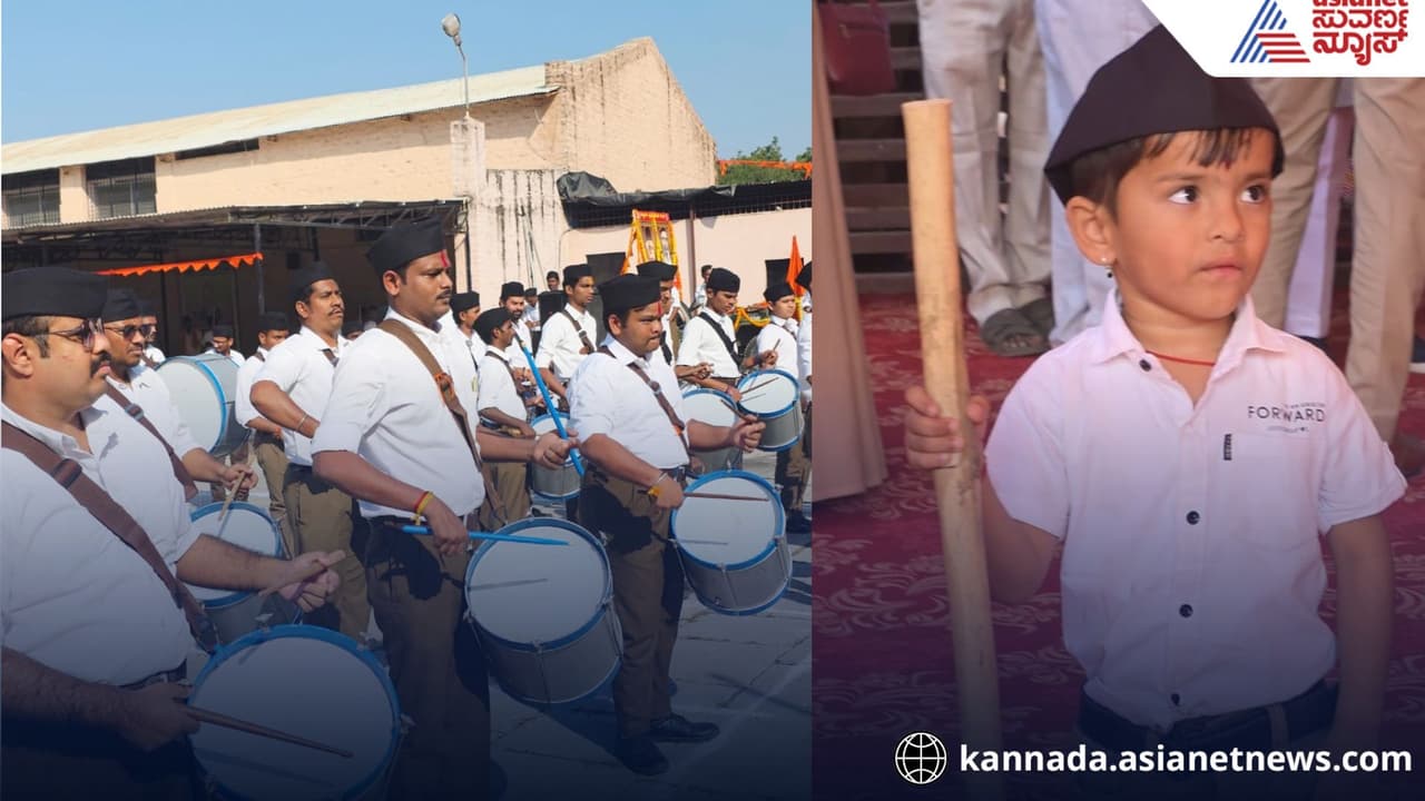 Massive Public Support for RSS Route March in Kalaburagi Chitapur