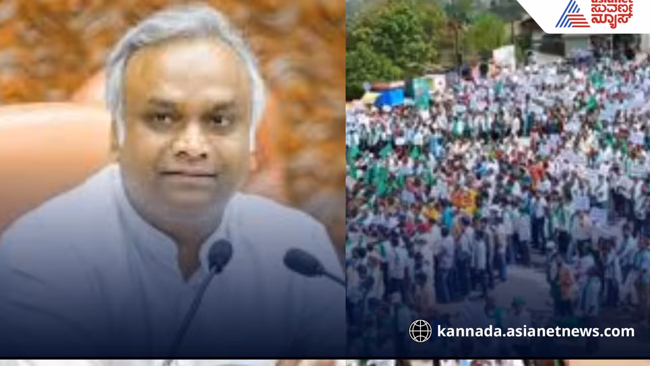 Kalaburagi sugarcane farmer protest