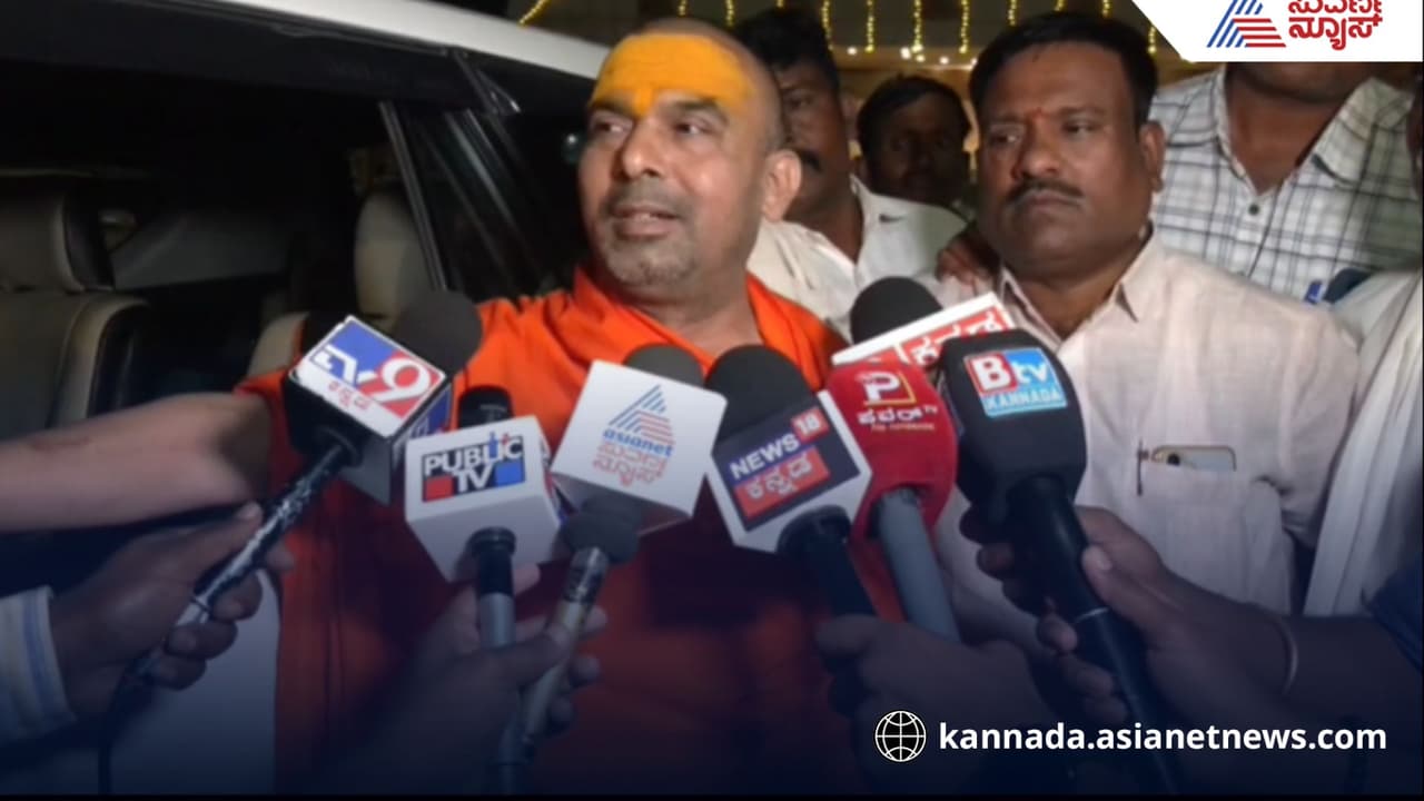 Kaginele Seer Slams Nirmalananda Swamiji on CM Row 