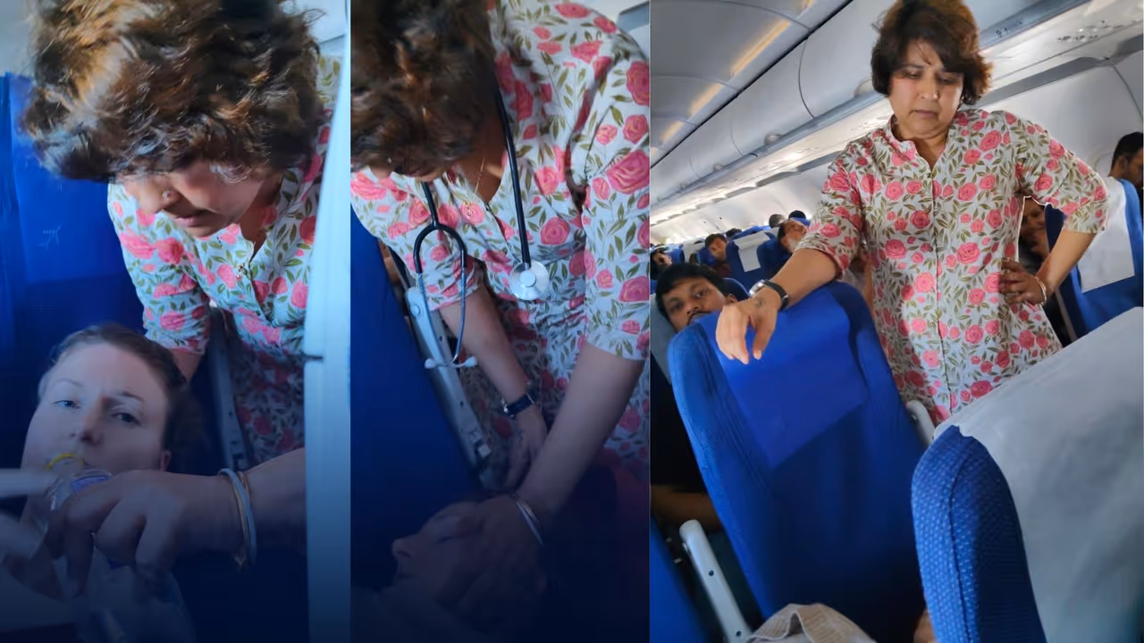 Dr Anjali nimbalkar saves american woman who suffered heart attack on plane
