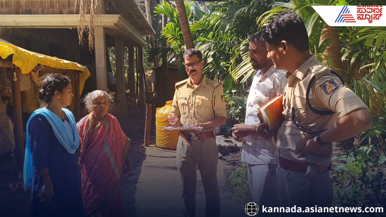 Uttara Kannada thieves escaped by snatching the old woman s gold chain Uttara Kannada thieves escaped by snatching the old woman s gold chain