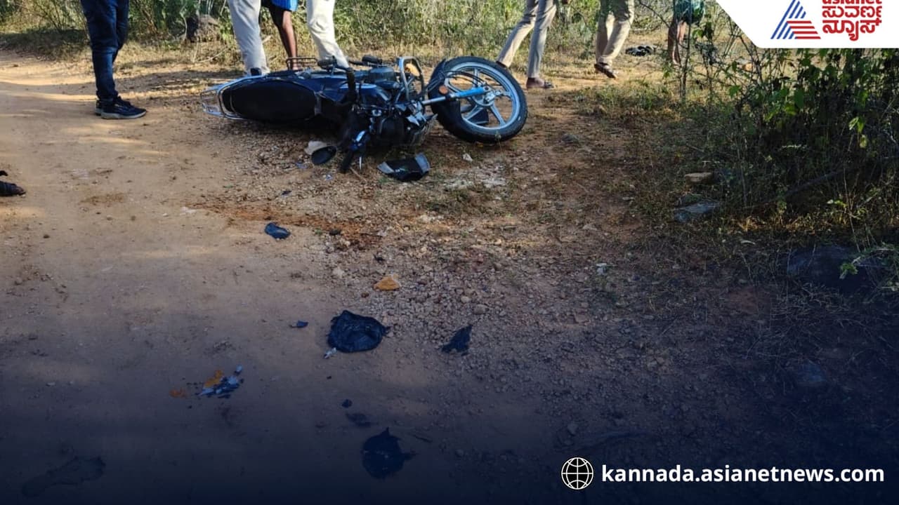 Laborer Riding Bike Killed in Wild Elephant Attack Near MM Hills chamarajanagar Laborer Riding Bike Killed in Wild Elephant Attack Near MM Hills chamarajanagar