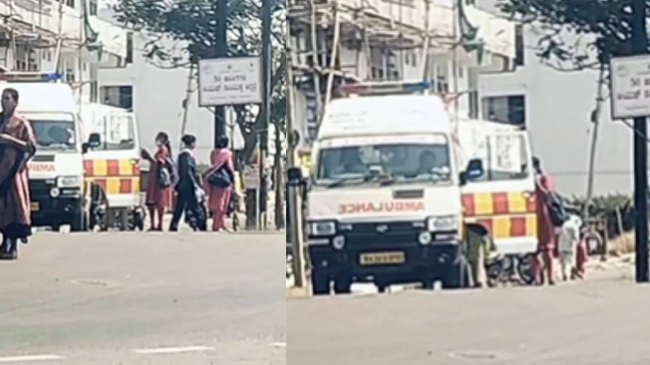 Gadag ambulance misuse Gadag ambulance misuse