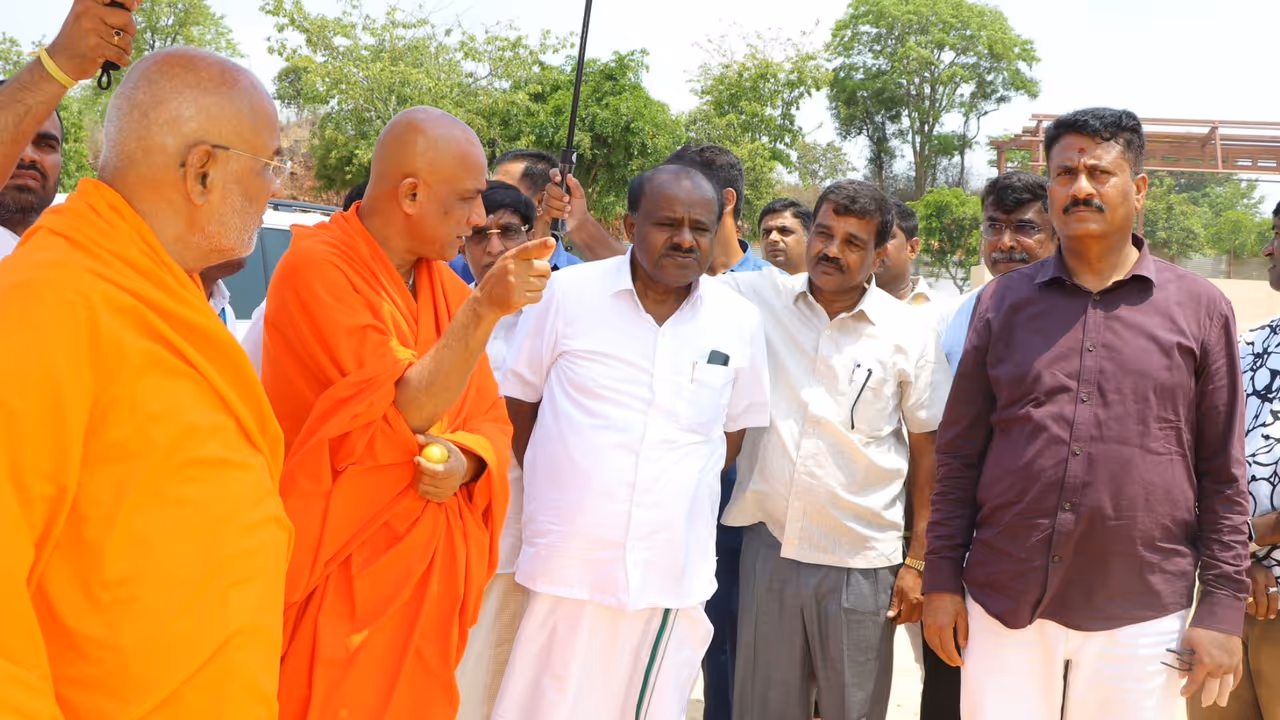 Inauguration of a Rs 100 crore temple in Adichunchanagiri tomorrow Inauguration of a Rs 100 crore temple in Adichunchanagiri tomorrow