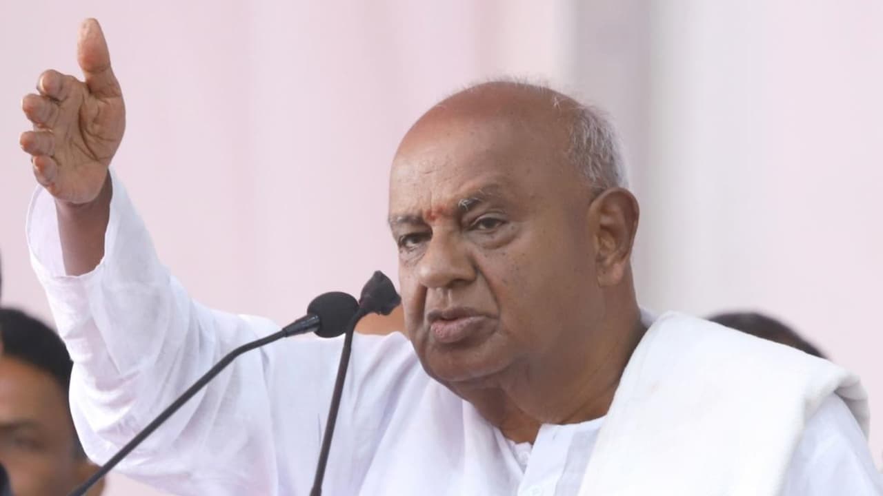 HD Deve Gowda Slams DK Shivakumar Over Bidadi Township Project HD Deve Gowda Slams DK Shivakumar Over Bidadi Township Project