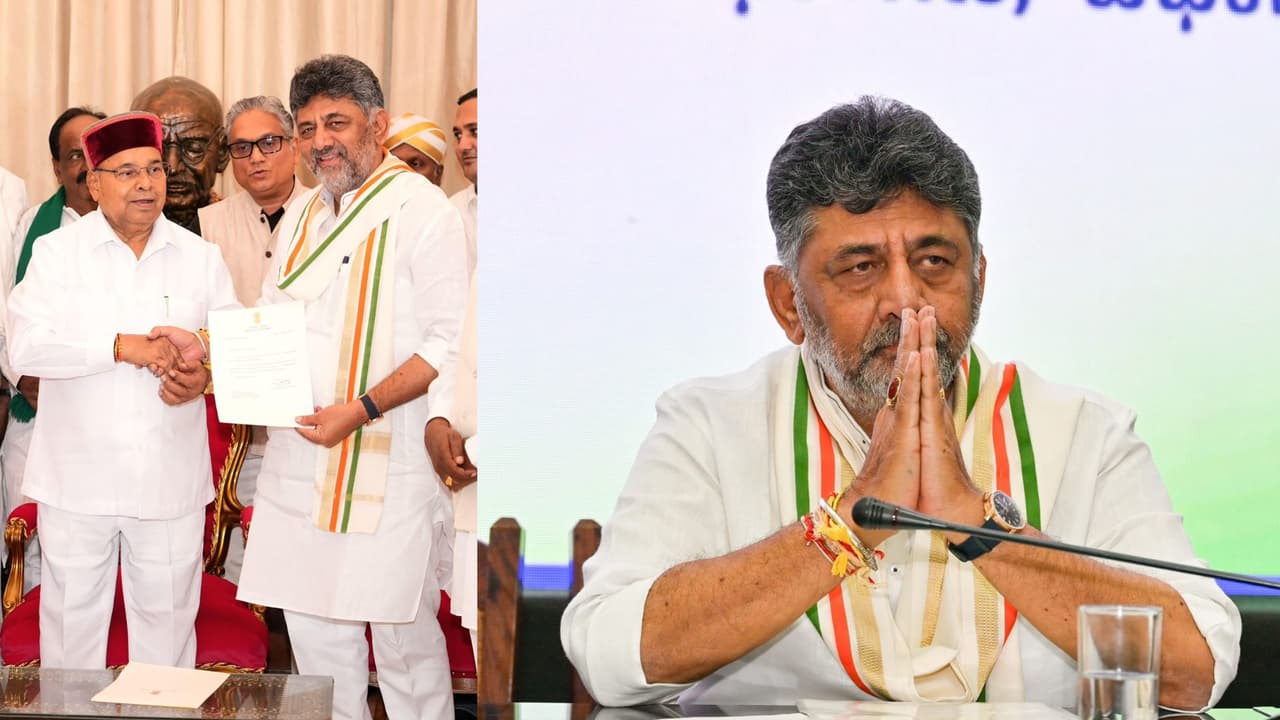 DK Shivakumar to Take Oath as 25th Karnataka CM on June 3 DK Shivakumar to Take Oath as 25th Karnataka CM on June 3