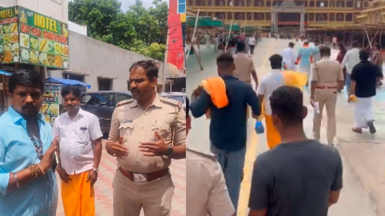 Puneeth kerehalli mantralaya visit incident Puneeth kerehalli mantralaya visit incident
