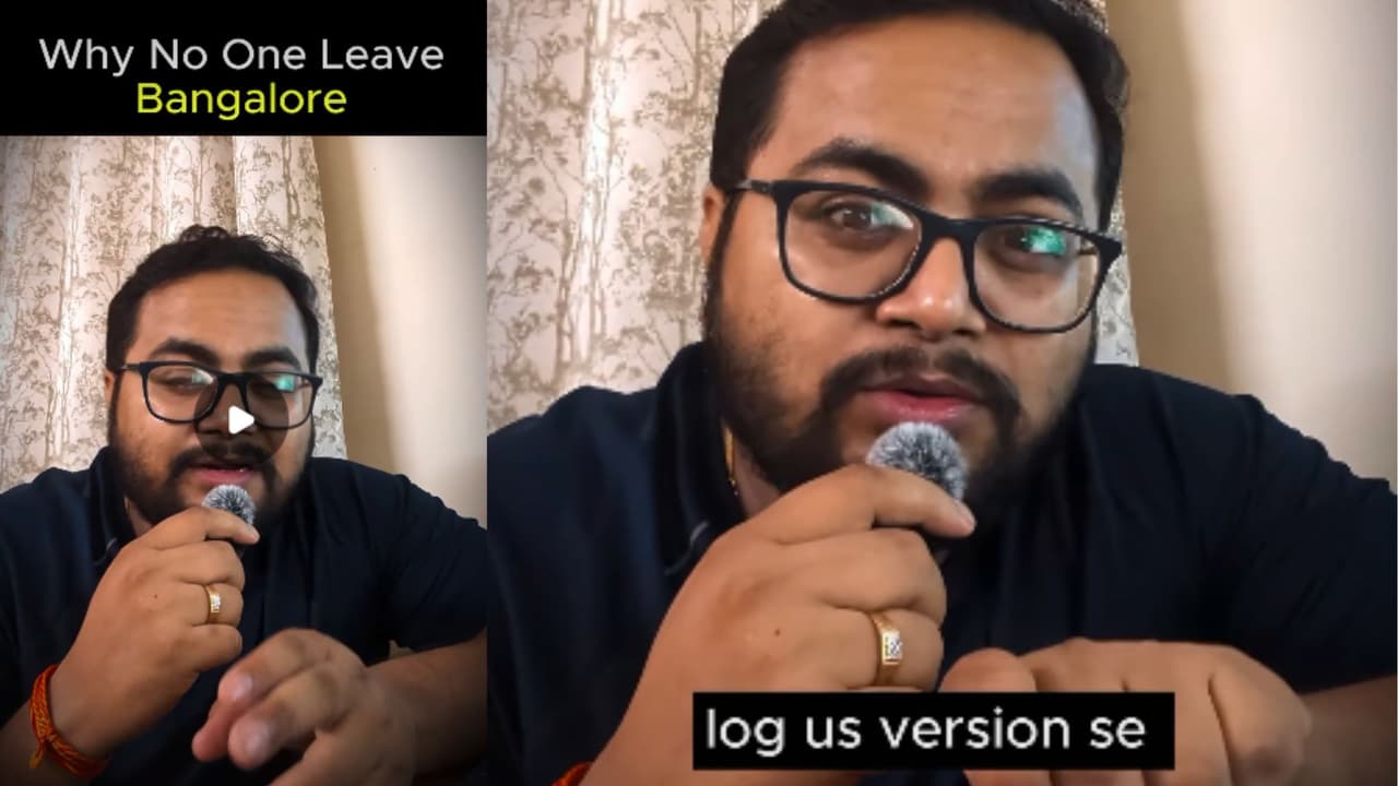 It s Turning Point bengaluru man Ankit video viral in social meda It s Turning Point bengaluru man Ankit video viral in social meda