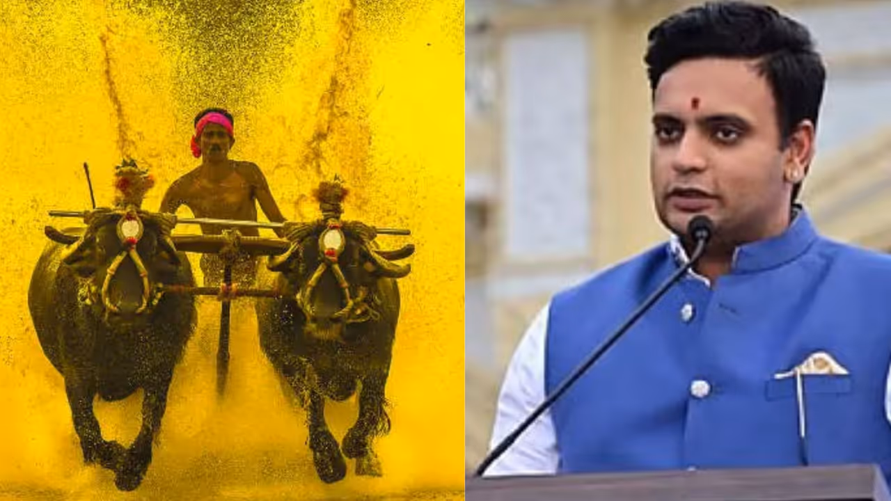 MP Yaduveer wadeyar on kambala at mysuru dasara MP Yaduveer wadeyar on kambala at mysuru dasara
