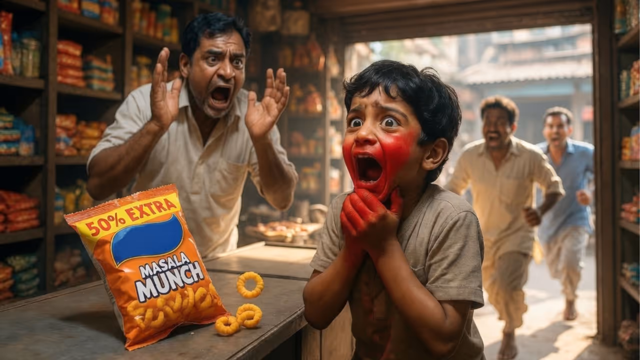 Mysuru 5 year old boy died tragically after swallowing a plastic gift ball found inside a Kurkure packet Mysuru 5 year old boy died tragically after swallowing a plastic gift ball found inside a Kurkure packet