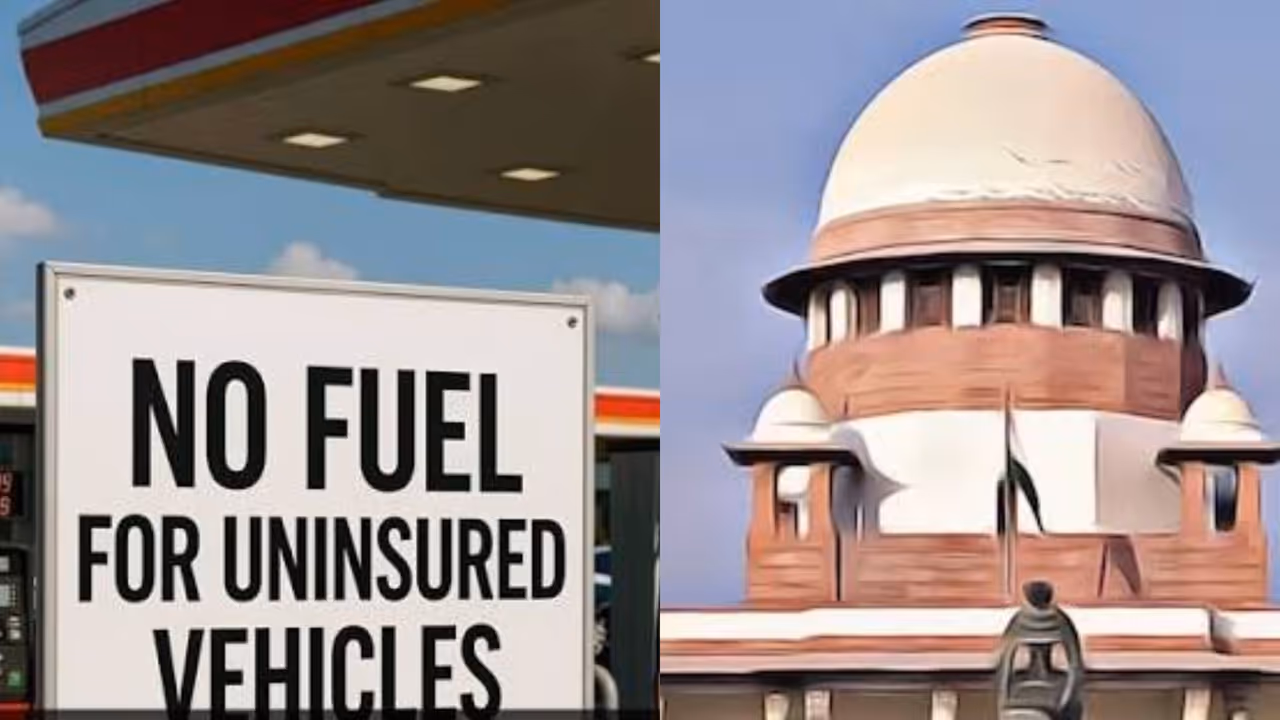 No Insurance No Fuel Supreme Court Asks Centre To Launch Pilot Project No Insurance No Fuel Supreme Court Asks Centre To Launch Pilot Project