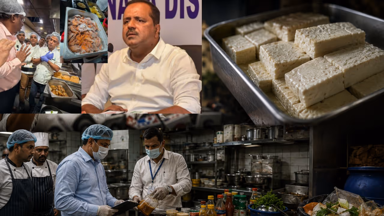 health minister khader warns against fake cheese panneer butter in hotels health minister khader warns against fake cheese panneer butter in hotels
