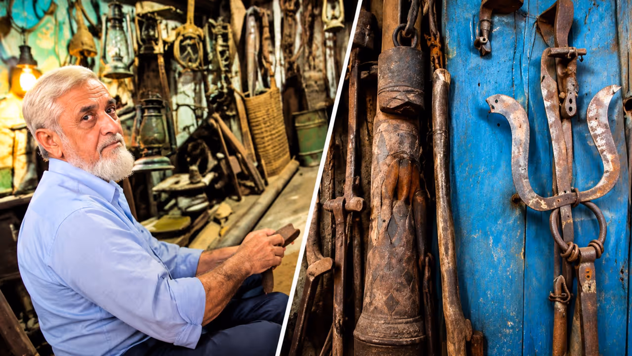 100 Year Old Shop Run by Muslim Family Has Been Making Trishuls for Generations 100 Year Old Shop Run by Muslim Family Has Been Making Trishuls for Generations