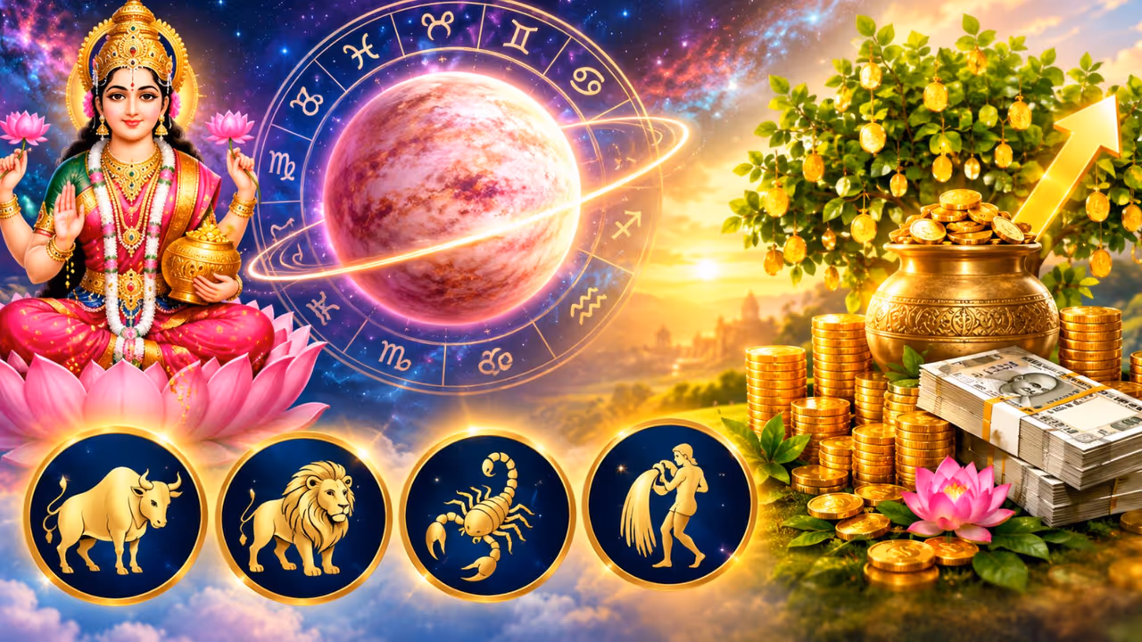 shukra vakri 2026 bring financial gain happiness success to 4 zodiac signs shukra vakri 2026 bring financial gain happiness success to 4 zodiac signs