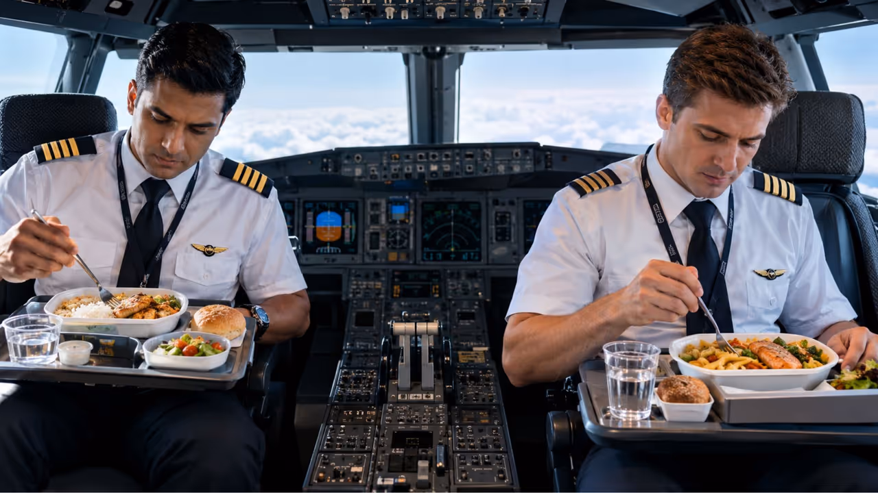 why pilots eat different meals why pilots eat different meals