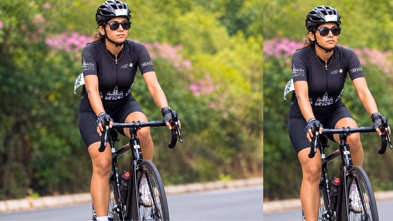 tejasvi surya wife shivashree skandaprasad cycle price 1 lakh tejasvi surya wife shivashree skandaprasad cycle price 1 lakh