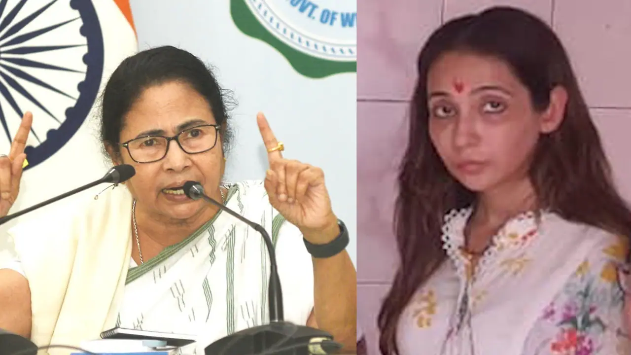 ED summons Abhishek wife Rujira for preventing him from going abroad targets Mamata Banerjee targets central agency ED summons Abhishek wife Rujira for preventing him from going abroad targets Mamata Banerjee targets central agency