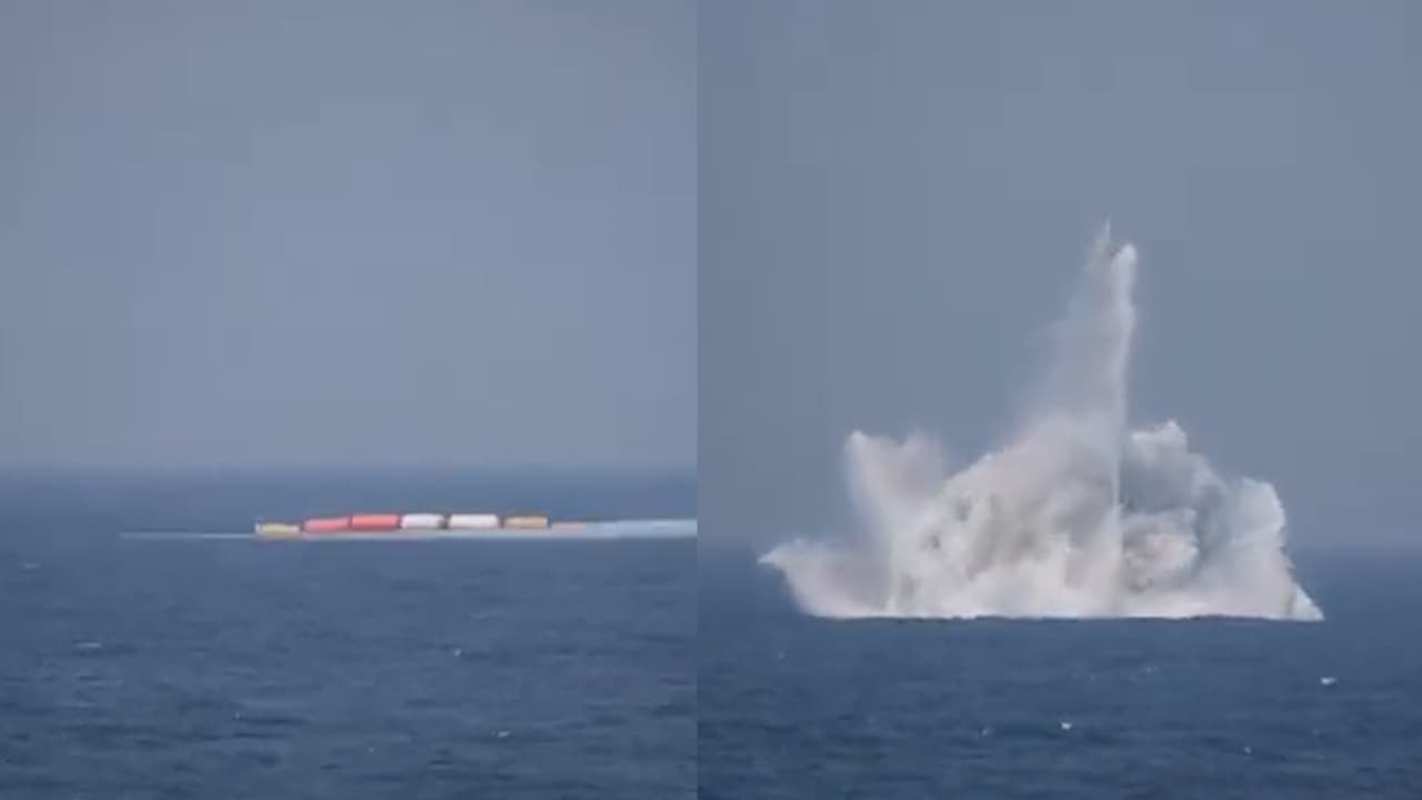 Watch video of Indian Navys powerful torpedo test successful underwater target separation Watch video of Indian Navys powerful torpedo test successful underwater target separation
