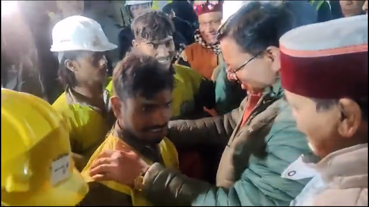 Uttarakhand s Uttarkashi tunnel rescue update 18 workers were rescued rest will be rescued within 3 hours bsm Uttarakhand s Uttarkashi tunnel rescue update 18 workers were rescued rest will be rescued within 3 hours bsm