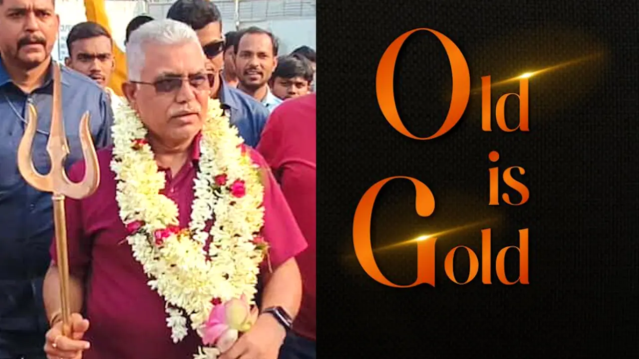 old is gold Controversy over BJP s Dilip Ghoshs viral post bsm old is gold Controversy over BJP s Dilip Ghoshs viral post bsm