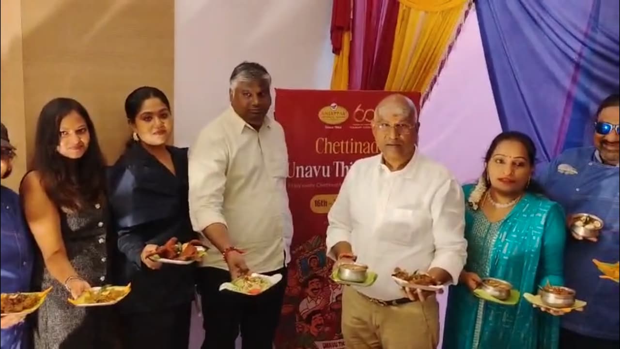 Anjappar Chettinad Restaurant Food Festival