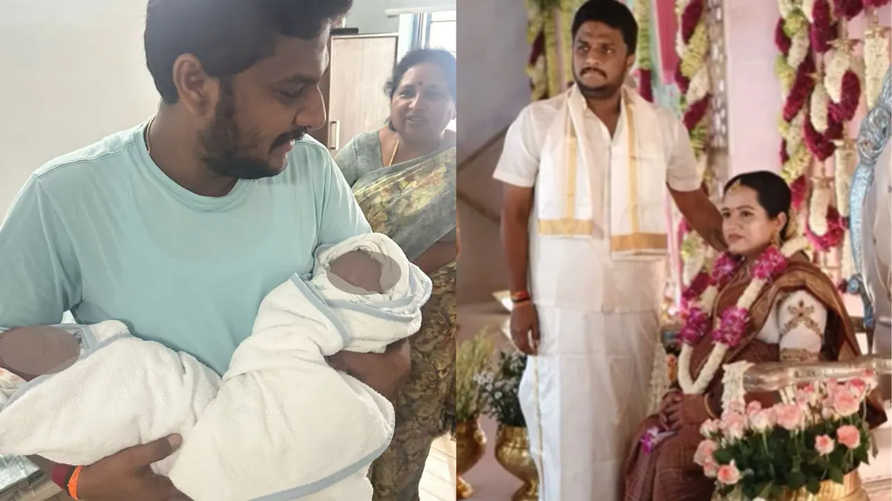 Shreyas Patel twins Baby Shreyas Patel twins Baby