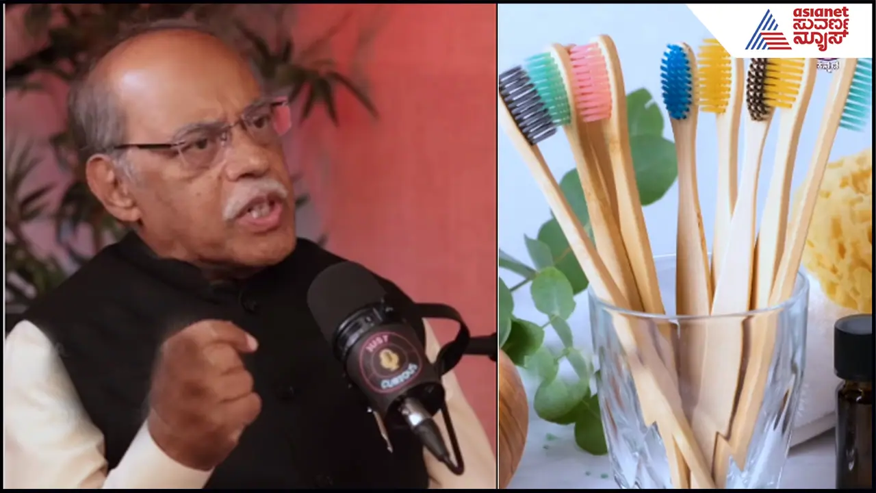 Dr Na Someshwar about keeping thoothbursh