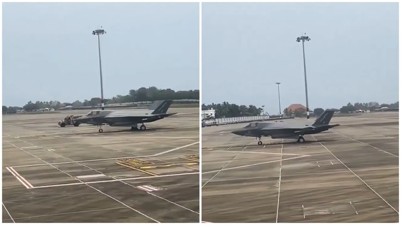 F 35 Emergency Landing