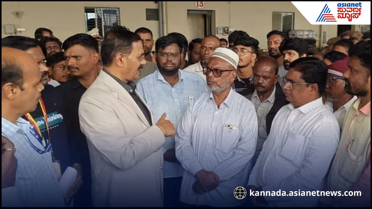 Deputy Lokayukta B Veerappa at Raichur Public Grievance Meeting