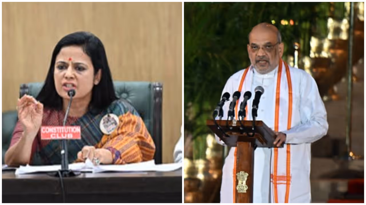 FIR filed against Mahua Moitra for derogatory remarks against Amit Shah