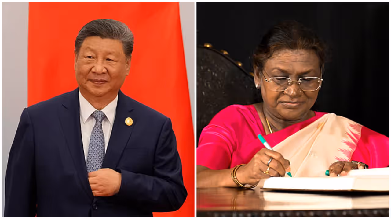 Xi Jinping, Draupadi Murmu